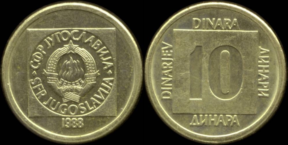 10 Dinara 1988